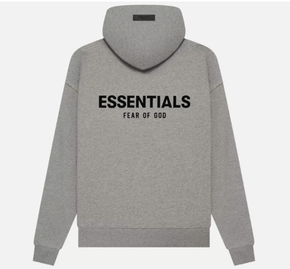 Essentials Fear Of God Hoodie Dark Oatmeal X-Small Oversized NWT 100% Authentic